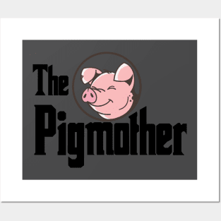 Pig Mother Design. Posters and Art